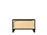 Chelsie Black Finish Nightstand B2726P261873