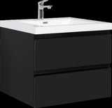30" Floating Bathroom Vanity with Sink, Modern Wall-Mounted Bathroom Storage Vanity Cabinet with W1573P152692