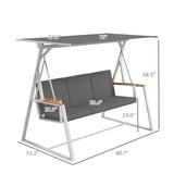 3-Seat Outdoor Porch Swing 55672337
