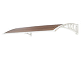 HT-100 x 80 Household Application Door & Window Rain Cover Eaves Brown Board & 28466374
