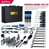Combined Maintenance Suitcase-247 pieces of Basic Home Maintenance Set, General Machinery W1102P174803