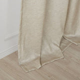 Tonal Printed Faux Silk Total Blackout Curtain Panel Pair B03599836