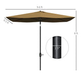 ZNTS Outdoor beach umbrella / Sun Umbrella （Prohibited by WalMart） 39107641