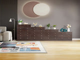 Modern Simple 5-Drawer Dresser Brown 58476495