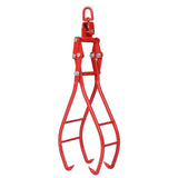 4 Claw Timber Log Lifting Logging Tongs Grabber Tong 36" W46537382