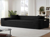 3Seater Sofa Boneless Couches,No Assembly Needed, Modern Sofa for Compact Living Rooms, Apartments, W2339P481752