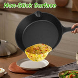 3pcs Pre-Seasoned Cast Iron Skillets, 8 In, 10 In, & 12 In Cast Iron Frying Pans With Handles, Safe 89715103