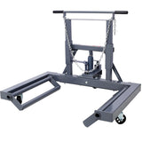 1,500 Lb. Capacity, Adjustable Height Dual Wheel Dolly for Large Trucks W465P165885