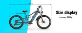 ZNTS Electric Bike 1000W Motor Fat Tire 26x4 Mountain Bike[Unable to ship on weekends, please place 53963199