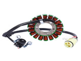 Generator Stator 18 Poles Fits for YAMAHA YFZ450R YFZ450 2009-2021 18P-81410-00-00 37416015