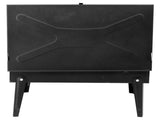44*27*7cm Portable Square Charcoal Grill Black 87215961