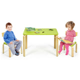 ZNTS Wooden tables and chairs for children 85400128