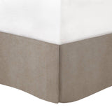 7 Piece Micro Corduroy Comforter Set Brown King B035P266665