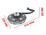 Engine Cooling Fan Clutch Fits for ISL and ISC Engine and 994727 Adaptor for ISB Engine 69784437