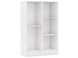 41 Inches 5-Cube Floor Bookcase with 2 Anti-Tipping Kits White, 19.5" x 9.5" x 41" 29756686