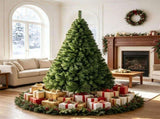 5 FT Unlit Artificial Christmas Tree 519 Branch Tips, PVC Hinged Xmas Tree, Flame Retardant 52507956