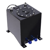 ZNTS 2.5 Gallon 10L Universal Aluminum Fuel Tank Oil Level Sensor Black 68067161