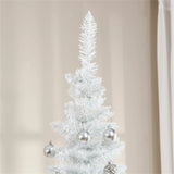 7 foot white Christmas tree with bracket 20008780