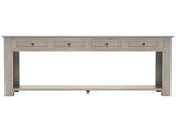 Console Table/Sofa Table with Storage Drawers and Bottom Shelf for Entryway Hallway 56860059