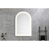 26*38 LED Lighted Bathroom Wall Mounted Mirror with High LumenAnti-Fog Separately ControlDimmer W928P151733