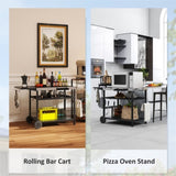 Outdoor Bar Cart Grill Table 74360105