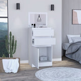 Celestial Dresser, Jewelry Box, Mirror, Two Drawers, Single Door Cabinet B128P148686