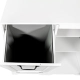 Laundry Cabinet with Doors and shelf, Tilt-Out Laundry Hamper, Freestanding Style, Adjustable Shelf, W331P280824