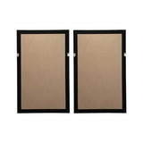 S/2 Shadow Box Wall Dcor, 19.5x1x31.5" W2078P205313
