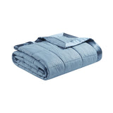 Oversized Down Alternative Blanket with Satin Trim B03598524