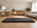 Full Size Japanese Tatami Mattress, 80" x 54" x 3.5" 9-Layer Foldable Futon Floor Mat with Storage 09768167
