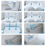 2-Mode Bidet for Toilet, Bidet Wash & Gentle Female Wash Nozzles , 59840204