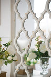 24" x 60" Distressed White Floor Mirror, Full Body Mirror for Bathroom Bedroom Living Room W2078126756