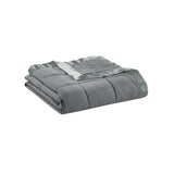 Lightweight Down Alternative Blanket with Satin Trim B03598490
