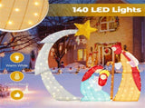 5 ft Christmas decorations with LED lights 00686802