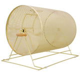 Raffle Drum,Holds 10000 Tickets or 300 Ping Pong Balls, Metal Lottery Spinning Drawing with Wooden W465P234498