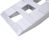 Heavy-Duty Ramps with Top Hook Attaching End, Universal Loading Ramp for Motorcycle, Tractor, ATV/UT W465104161