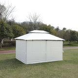 13x10 Outdoor Patio Gazebo Canopy Tent With Ventilated Double Roof And Mosquito net W419P282064