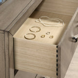 Arena Contemporary 2-Drawer Nightstand, Antique Gray T2574P225174