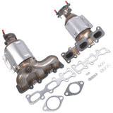 ZNTS Manifold Catalytic Converters for Ford Explorer V6 3.5L 2013-2019 High Flow Cat 30584+30585 86742028