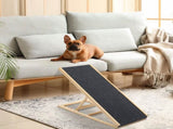 Large Dog Pet Ramp Stairs with Adjustable Height for Bed Couch Car Truck SUV, Foldable Dog Ramp for 53404340