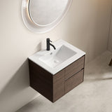30 inch Bathroom Vessel Sink, Ceramic Bathroom Vanity Sink Top with Overflow, Convenient for Storing W3402P324603