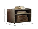 Aluminum Nightstand with USB and Power Dock B016P253394