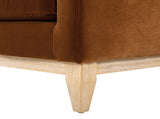 Knox 84" Modern Farmhouse Sofa, Burnt Orange Performance Velvet B2719P280171