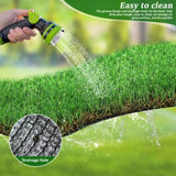 4FTX10FT Outdoor Artificial Grass Runner Rug, Thick Realistic Fake Grass Roll Decor Patio Balcony 25335373