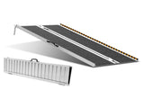 Portable Wheelchair Ramp, 4 ft 800 lbs Capacity, Non-Slip Aluminum Folding Threshold Ramp, Foldable T3342P363000