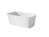 47 Inch Solid Surface Soaking Bathtub - Deep Soak Freestanding Tub T3785P353972