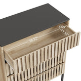 4 Drawer Storage Cabinet,Freestanding Cabinet,Bedroom Clothing Storage,Large Capacity,Modern W2673P208644