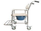 4 in 1 Multifunctional Aluminum Elder People Disabled People Pregnant Women Commode Chair Bath Chair 87233295