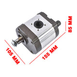 Hydraulic Gear Pump Replacement for John Deere Models 500 510 710 710D 700 820 AL15149 56765957