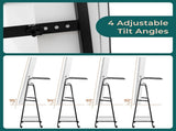 Full mirror wood flooring style, with storage shelves, white light beads, detachable foldable 75722824
